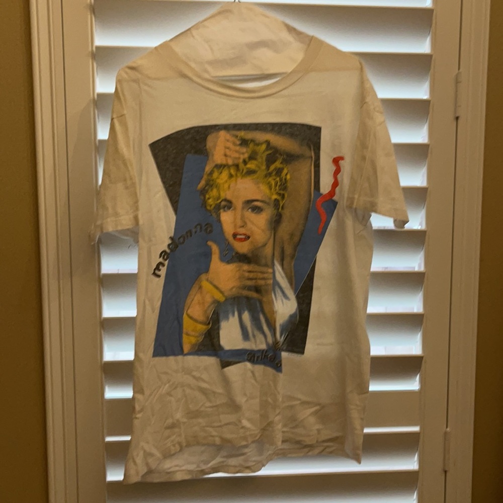 MADONNA Strike a Pose 1990 blond ambition T-shirt - Picture 3 of 4